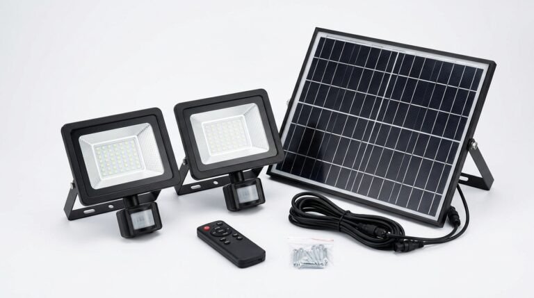 Solar flood lights