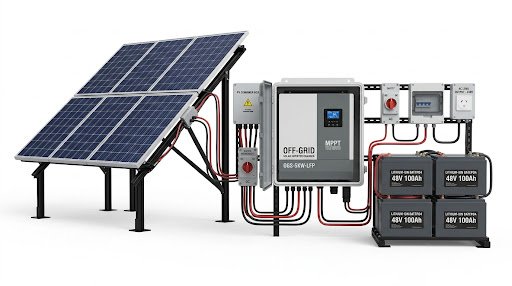 Off grid solar system Udupi